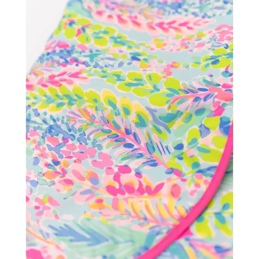 Lilly Pulitzer Catch the Wave Grip Garment Bag NWT Pink Floral Travel Bag - Picture 5 of 6